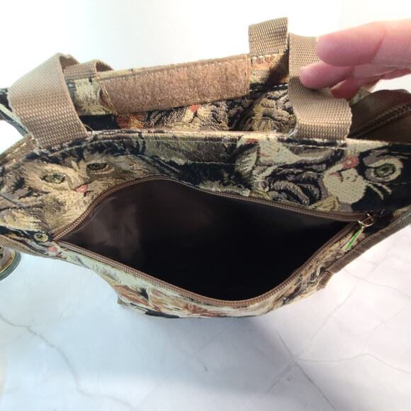 Tapestry Cat Tote Pet Design Cats Galore - Picture 9 of 16